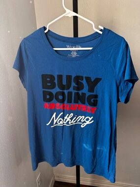 Wound up xxxl doing nothing shirt